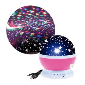 Velador proyección estrellas