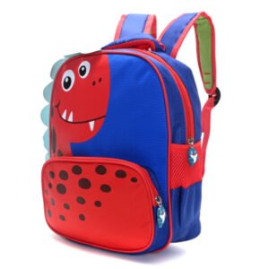 Animalitos 13" - Dinosaurio azul y rojo