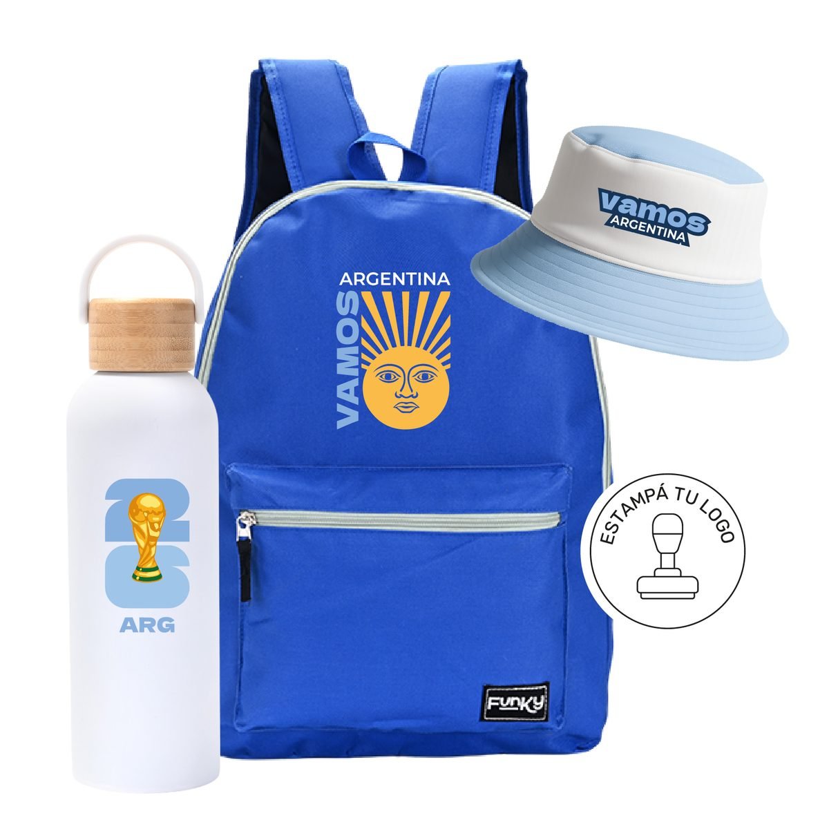 Kit de productos personalizables con tu logo